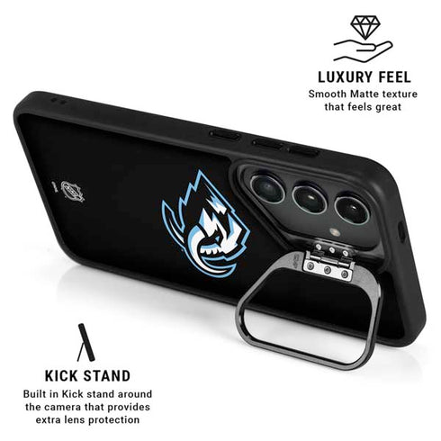 NHL Utah Mammoth Alternate Black Galaxy S25 Ultra Kickstand Case